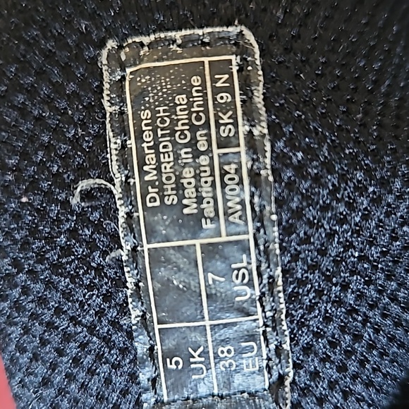 DR. MARTENS - Shoreditch canvas ankle combat boots - Picture 7 of 7